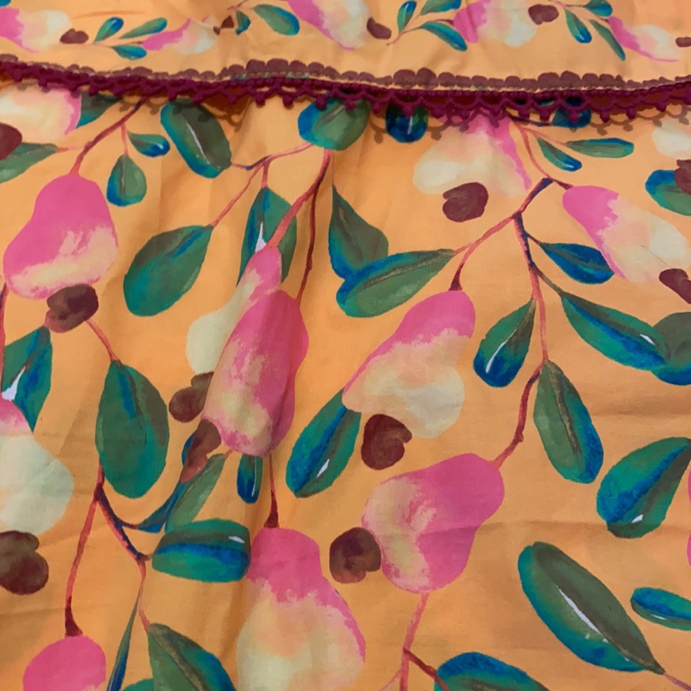 FARM Rio Yellow Floral Tiered Sundress with Pink & Green Accents - Picture 4 of 7